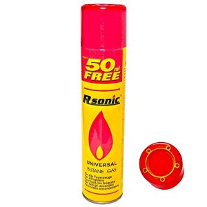 Feuerzeuggas mit Adapter von Rsonic