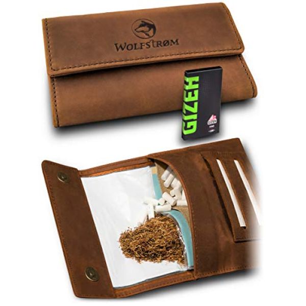 Tabakbeutel aus Leder