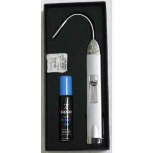 Das Zippo Feuerstarter mit Flex Neck in Silber