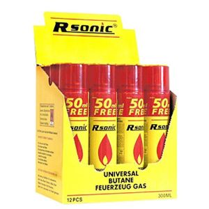 Universal Feuerzeuggas von Rsonic im Mehrfachpack